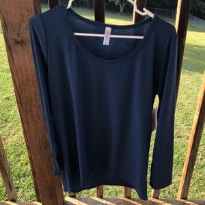 Navy LulaRoe Lynnae